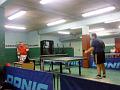 Laurent LEPINE 10 qui s'impose 11-5 a la belle contre Alain DROIT 9
